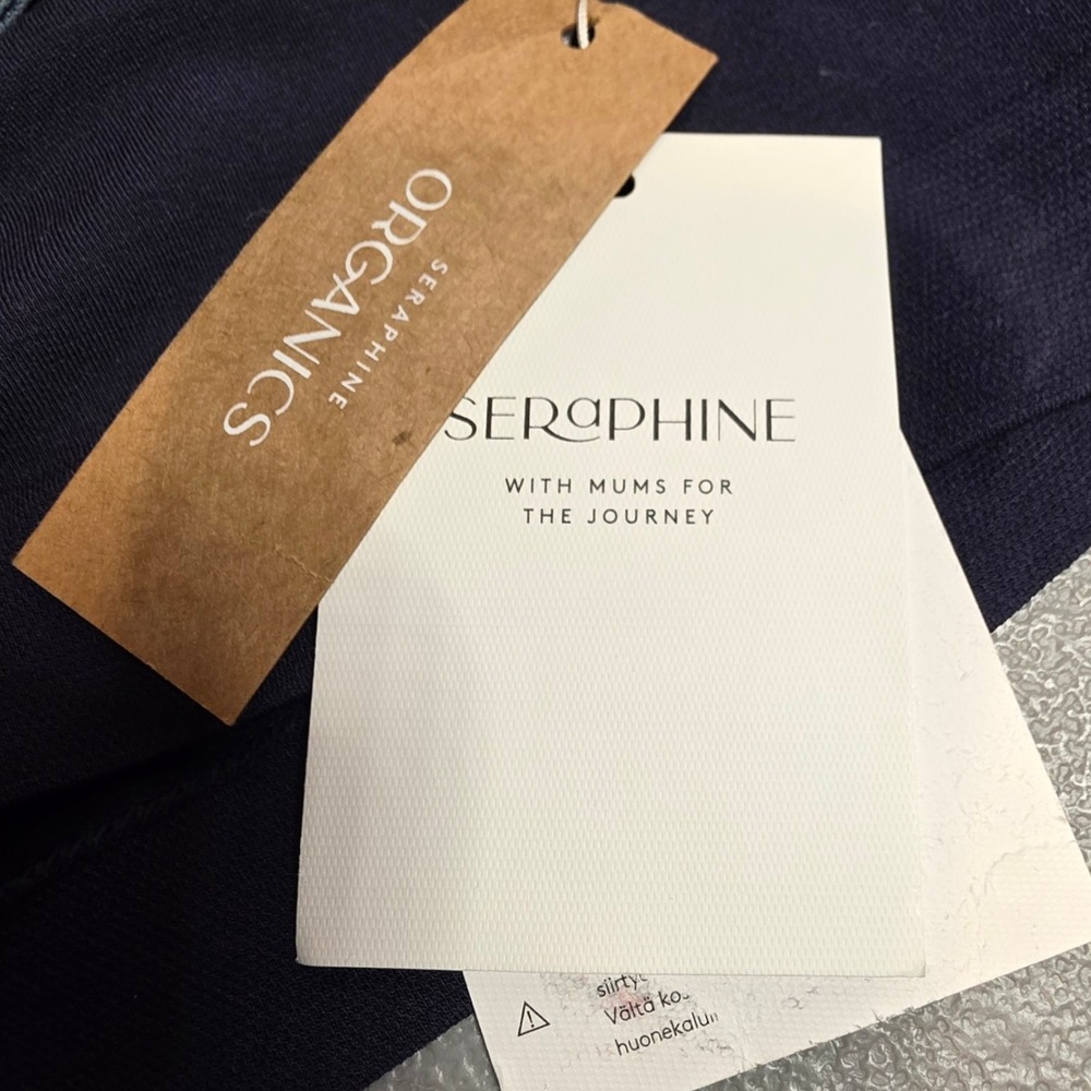 Seraphine Womens 14 Russell Organic Slim Boyfriend Fit Maternity Jeans NWT - Picture 13 of 16